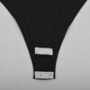 Bodysuit sans manches pour femmes en noir adapté pour des cérémonies