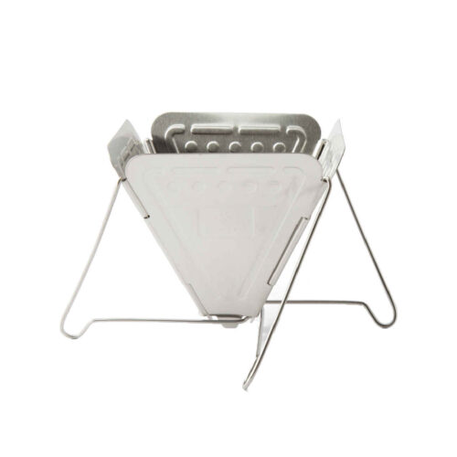 Grill de Feu de Camp pour Cuisine en Plein Air avec Base Surélevée