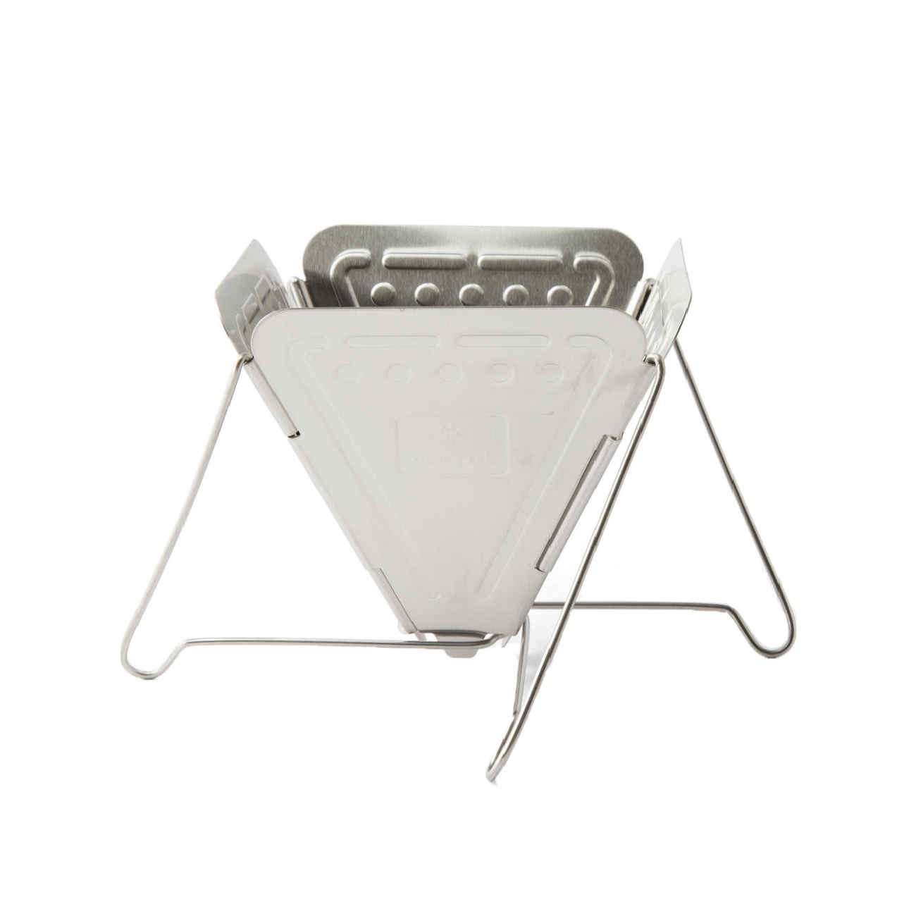 Grill de Feu de Camp pour Cuisine en Plein Air avec Base Surélevée