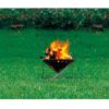 Grill de Feu de Camp pour Cuisine en Plein Air avec Base Surélevée