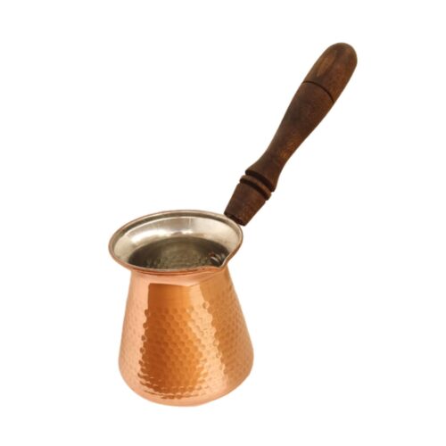 Cezve à Café Turc – Pot à Café en Cuivre Authentique pour Infusion Traditionnelle
