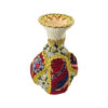 Vase en poterie décoratif fait main orné avec le design de tapis persan