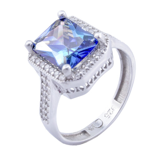 Bague délicate en argent pour femmes, classique et chic