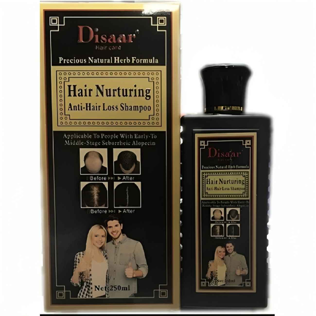 Disaar Shampooing Anti-Chute 250 ml – Repousse & Épaississement des Cheveux