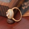 Bague en laiton persan pour femmes Élégance