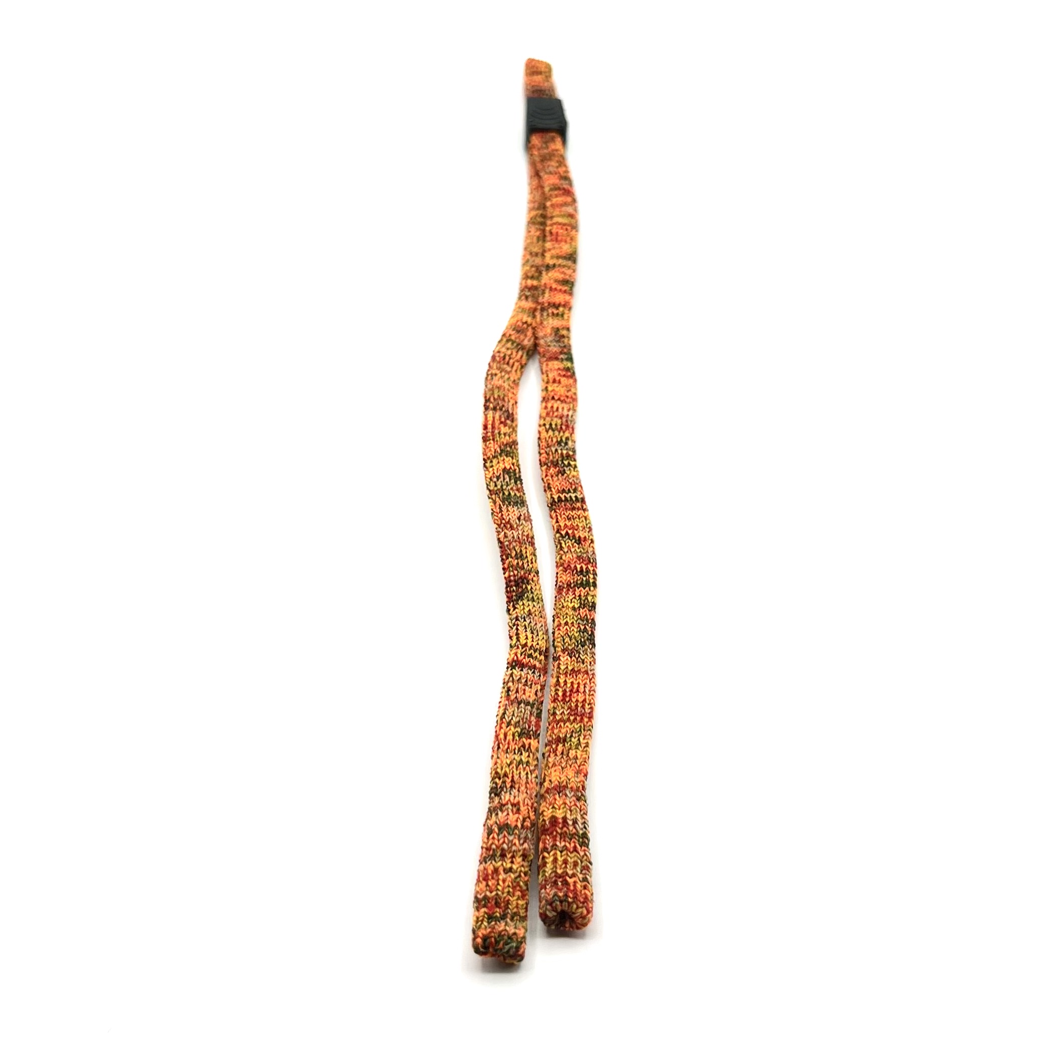 FlexiStrap – Porte-lunettes artisanal orange