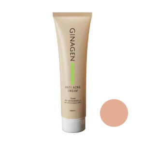 Crème Anti-Acné Teintée Ginagen 35 ml – Beige Clair – Effet Antibactérien