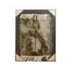 Hand-Knotted Persian Pictorial Rug from Tabriz Cottage Serenity