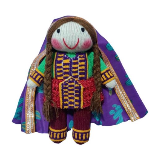 Amigurumi Poupée Baloutche en Crochet Tissé à la Main – Symbole de la Culture Baloutche | Jouet en Peluche Doux
