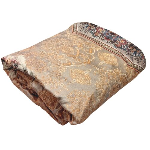 Grand tapis de sol intérieur de style persan avec design floral