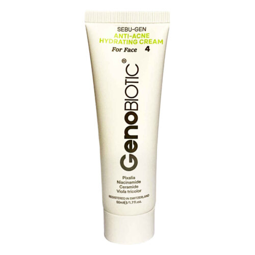 Crème Hydratante Anti-Acné Sans Huile – Geno Biotic (50 ml)