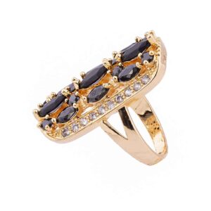 Bague en laiton persan pour femmes audacieuse et élégante