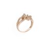 Bague en laiton persan pour femmes avec design floral
