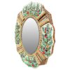 Cadre en bois Khatamkari avec design inspiré de l’art persan