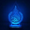 Lampe de chevet LED Islamique avec design Ayat al-Kursi