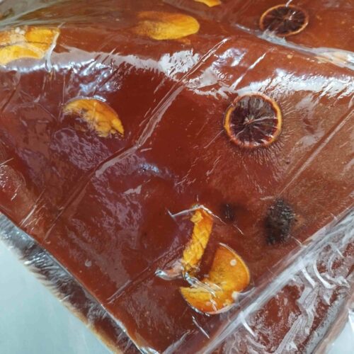 Lavashak maison persan multi-fruits avec morceaux – 800g