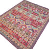 Tapis de sol intérieur de style persan chic avec design géométrique