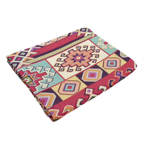 Tapis de sol intérieur de style persan chic avec design géométrique