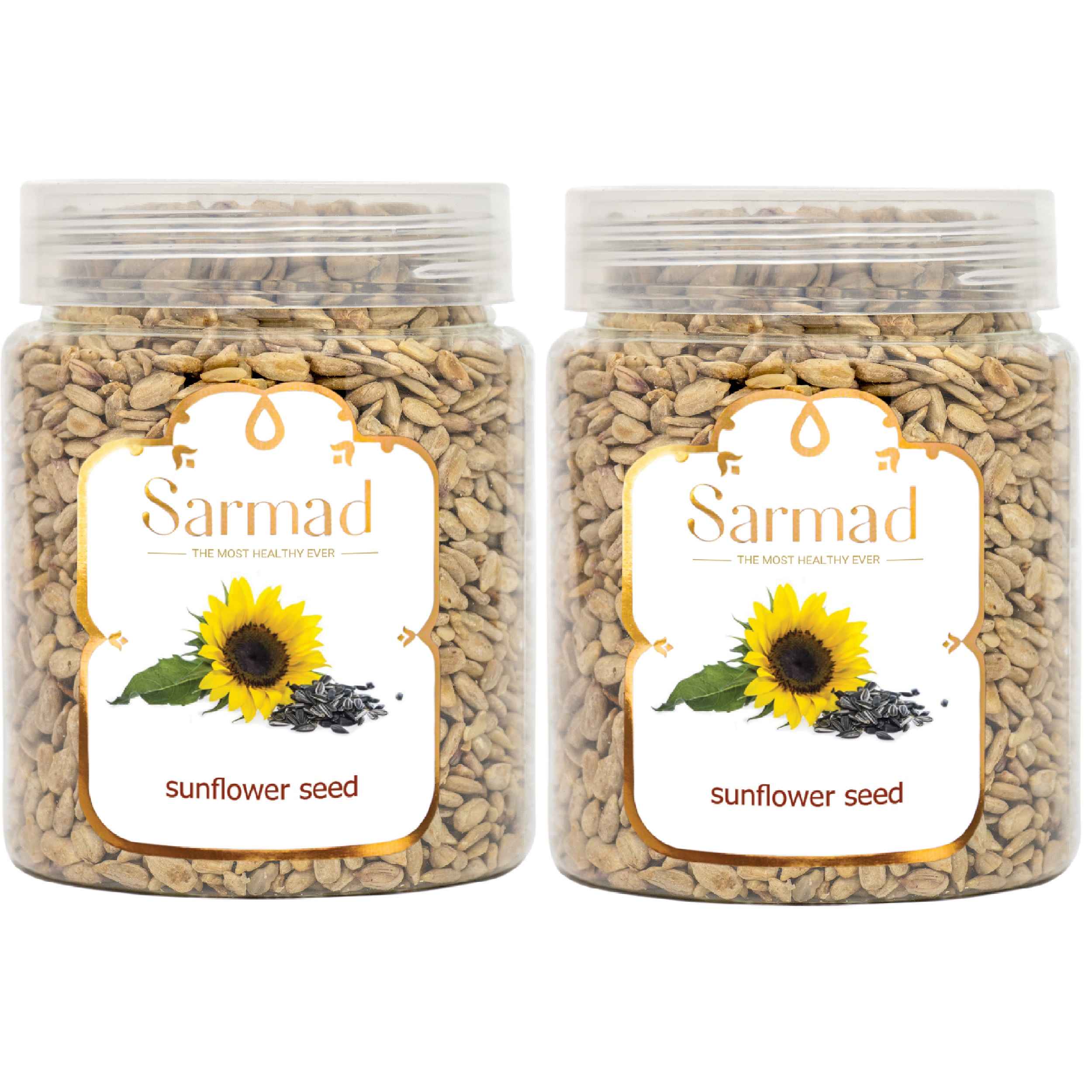 Snack de cerneaux de graines de tournesol crues - 900 g (2 paquets)