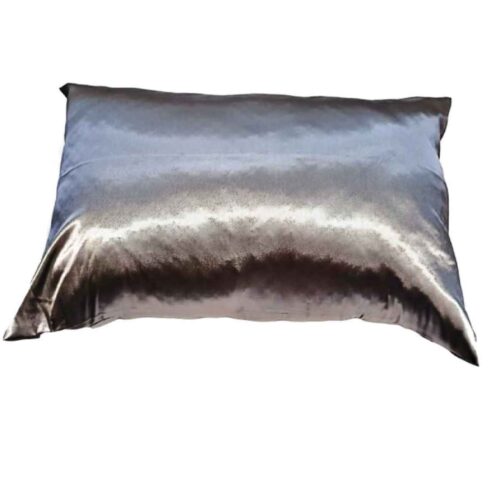 Taie d’oreiller en soie lisse et douce, taille standard