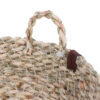 Panier en feuille de palmier tissé à la main avec poignée – Parfait pour l’organisation à la maison - Ensemble de 3