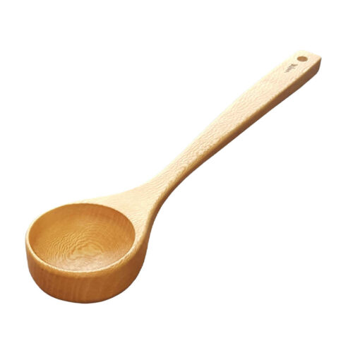 Louche en Bois avec Prise Confortable Parfaite & Classique