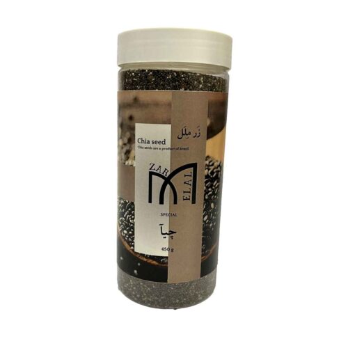 Graines de chia biologiques ZarMelal : Un superaliment riche en nutriments – 300 grammes
