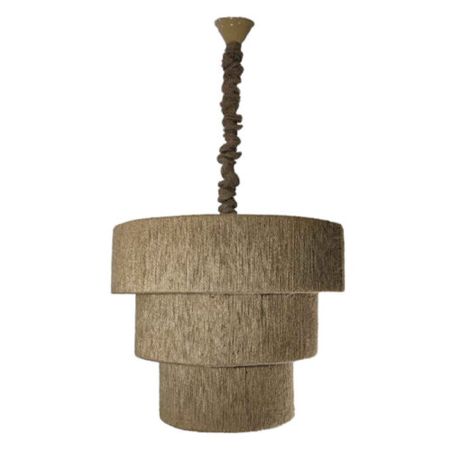 Suspension tissée bohème – Tissée à la main en couches