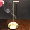 Brass Hanging Incense Holder - for Your Meditation Space in Golden
