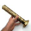 Brass Incense Holder - Handcrafted Artistry with Cylindrical Design