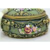 Charmante boîte à bijoux vintage avec design floral – Organisez vos trésors
