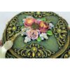 Charmante boîte à bijoux vintage avec design floral – Organisez vos trésors