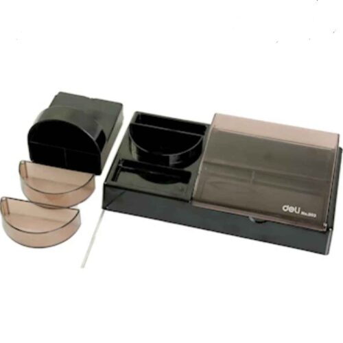 Accessoire organiseur pour fournitures de bureau – Noir