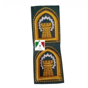 Insigne militaire FARAJA Garde-frontière – Émblème unique avec fond vert