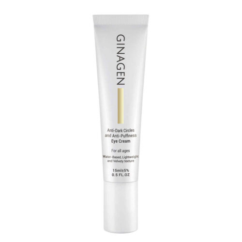 Crème contour des yeux Ginagen – Combat les poches et les cernes, 15 ml (pack de 2)