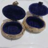 Boîte à bijoux en os artisanale – Rangement élégant et unique pour accessoires précieux