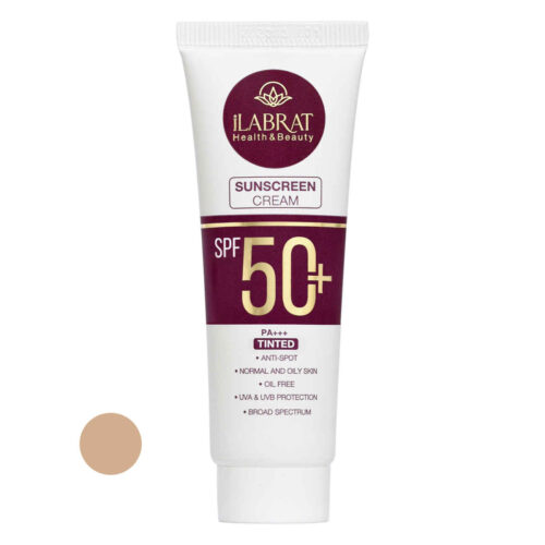 Crème Solaire pour Peaux Normales et Grasses Ilabert SPF50 – Résistante à l’Eau et aux Taches