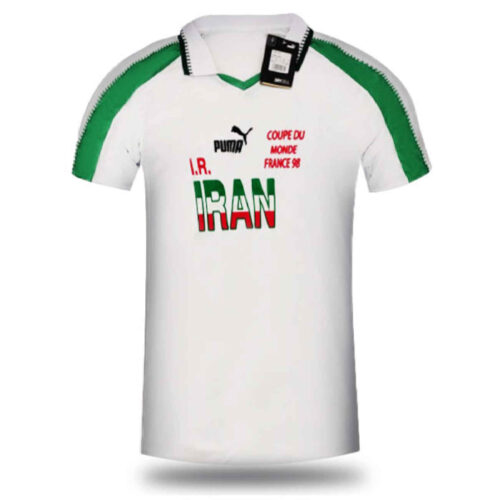 Maillot Domicile Iran 1998 pour les Fans de Football – Revivez l’Excitation de la Coupe du Monde