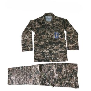 Uniforme militaire iranien (IRGC) uniforme numérique marin avec design à carreaux