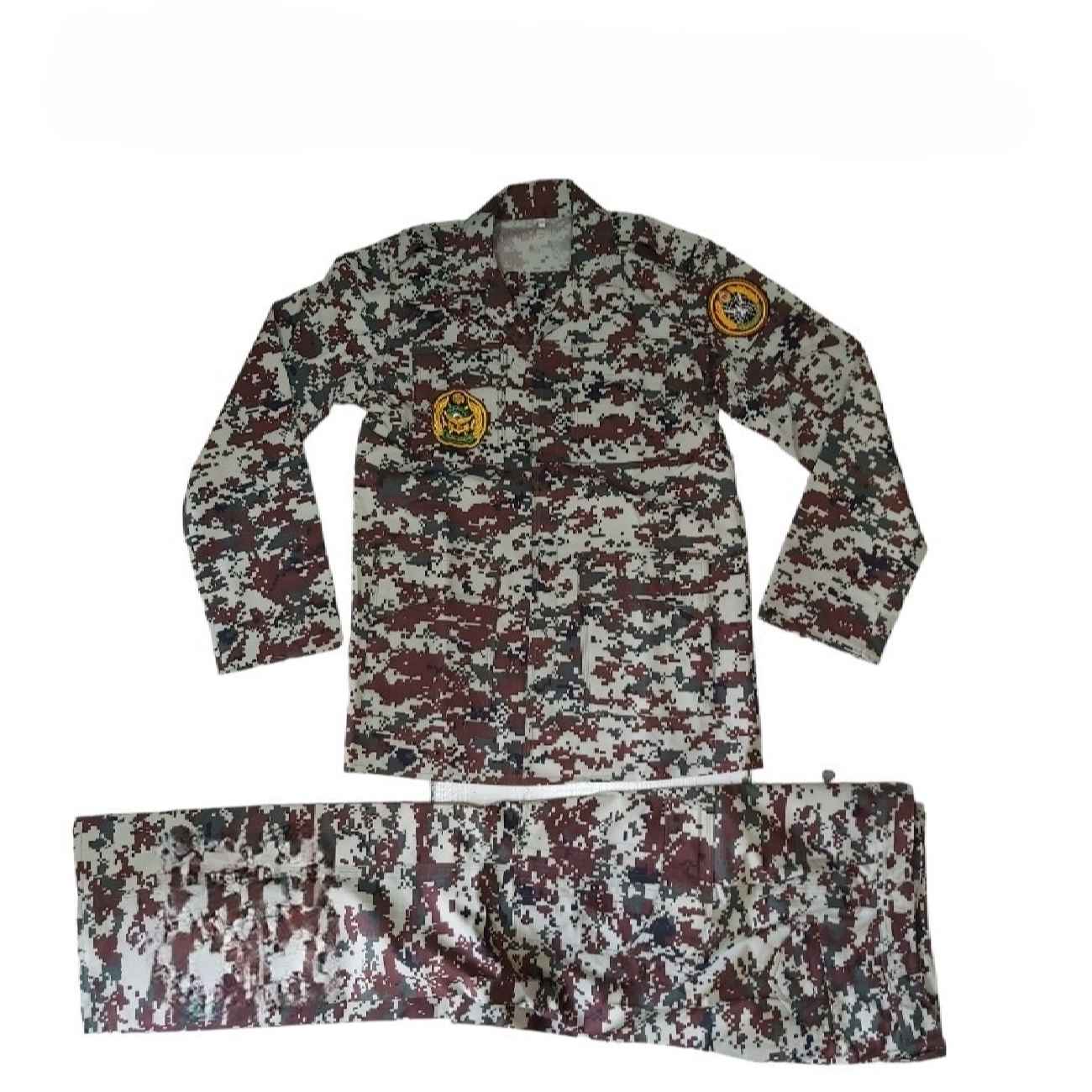 Uniforme militaire numérique épais iranien – Force de défense aérienne, grade un