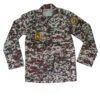 Uniforme militaire numérique épais iranien – Force de défense aérienne, grade un