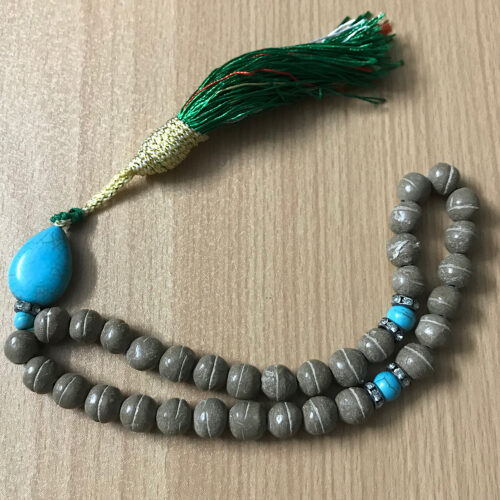 Chapelet islamique de Karbala – 33 perles avec Khak-e-Shifa de Karbala