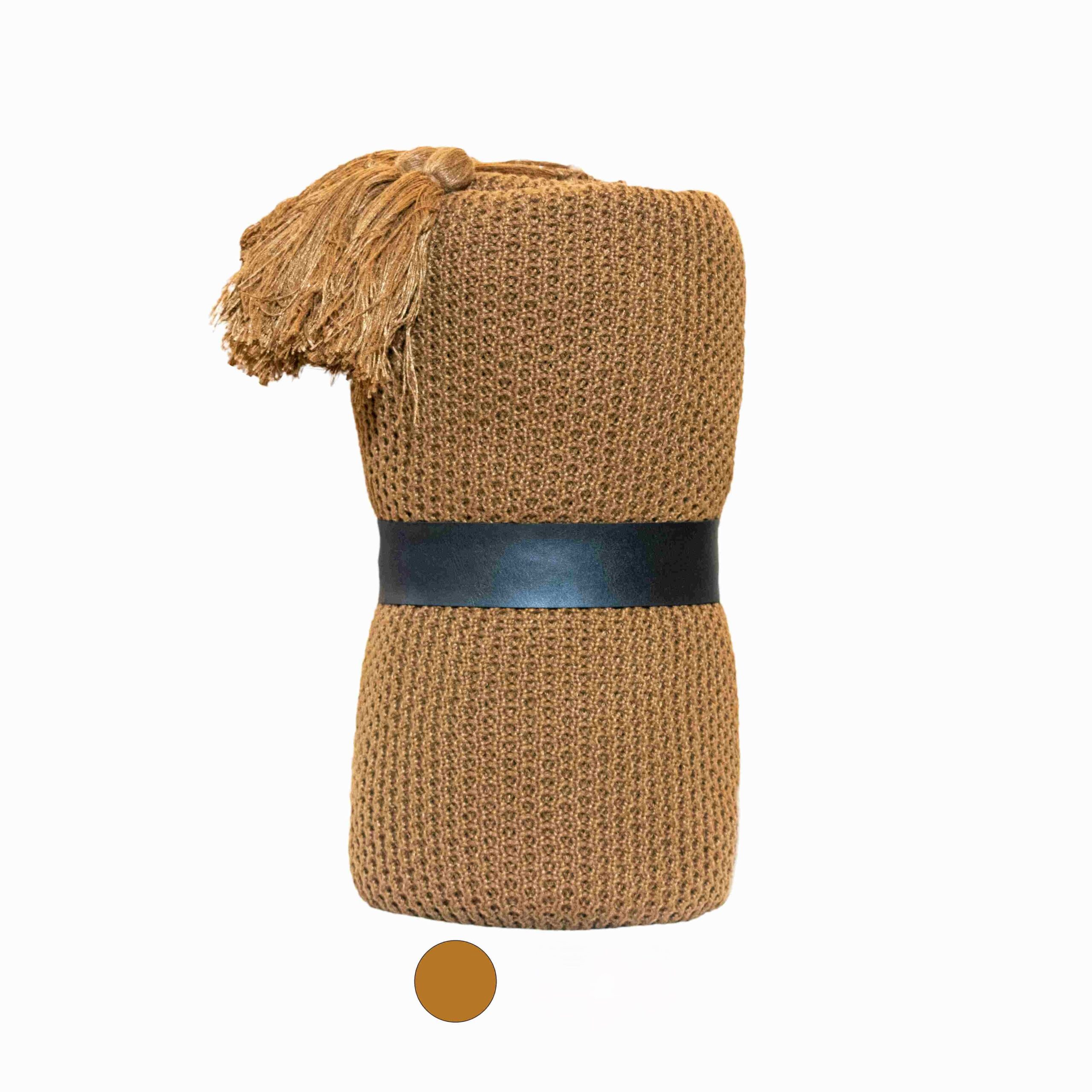 Plaid Tricoté Doux et Chaud pour Canapé et Lit – Idéal pour la Décoration de la Maison