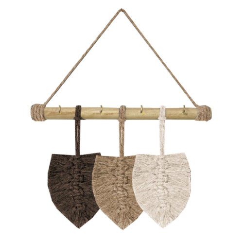 Porte-clés inspiré des feuilles – Choix artistique et chic