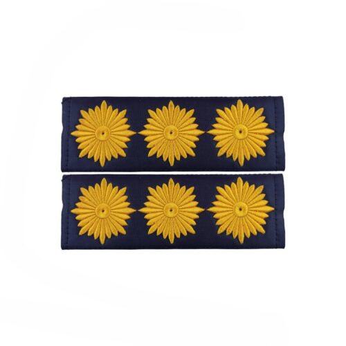 Insigne militaire – Une paire d’insignes de colonel complet autocollants