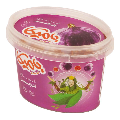 Confiture Iranian Bamika Figue Riche en Fibres et Minéraux, 200 gr | 100% Naturel (4x)