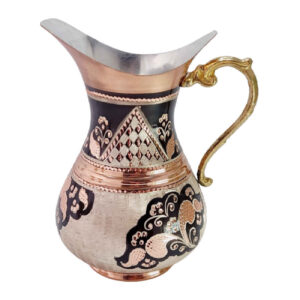 Cruche en cuivre perse – Art artisanal, tradition et style de maison
