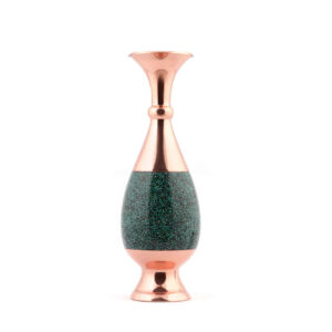 Vases persans en cuivre incrusté de turquoise – Art iranien fin