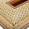 Corbeille et boîte à mouchoirs Khatamkari – Décoration artisanale pour les espaces de vie