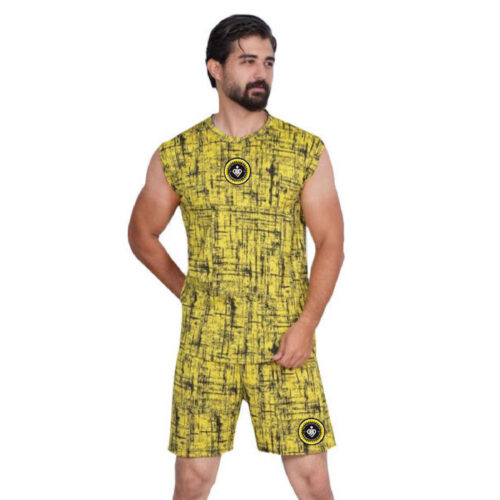 Maillot d’Entraînement Sepahan et Short Set 2024 – Sportswear sans manches pour les Fans